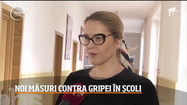 Noi măsuri contra gripei &icirc;n școlile din Iași