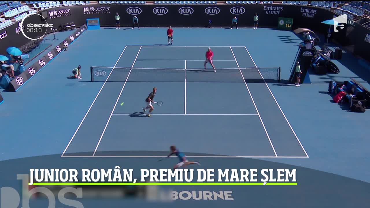 Nicholas David Ionel, la numai 17 ani, a reuşit ieri să c&acirc;ştige titlul &icirc;n proba de dublu a juniorilor la turneul Australian Open