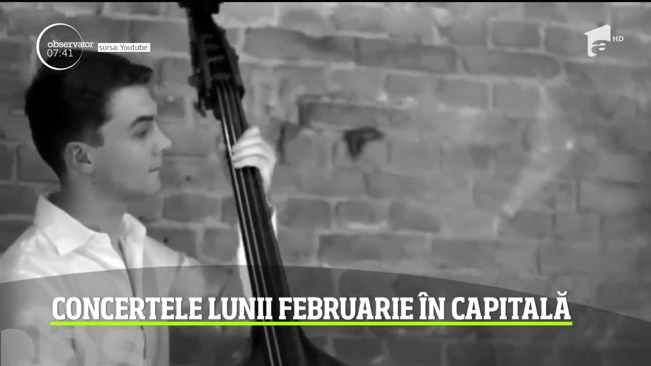 Concertele lunii februarie &icirc;n Bucureşti