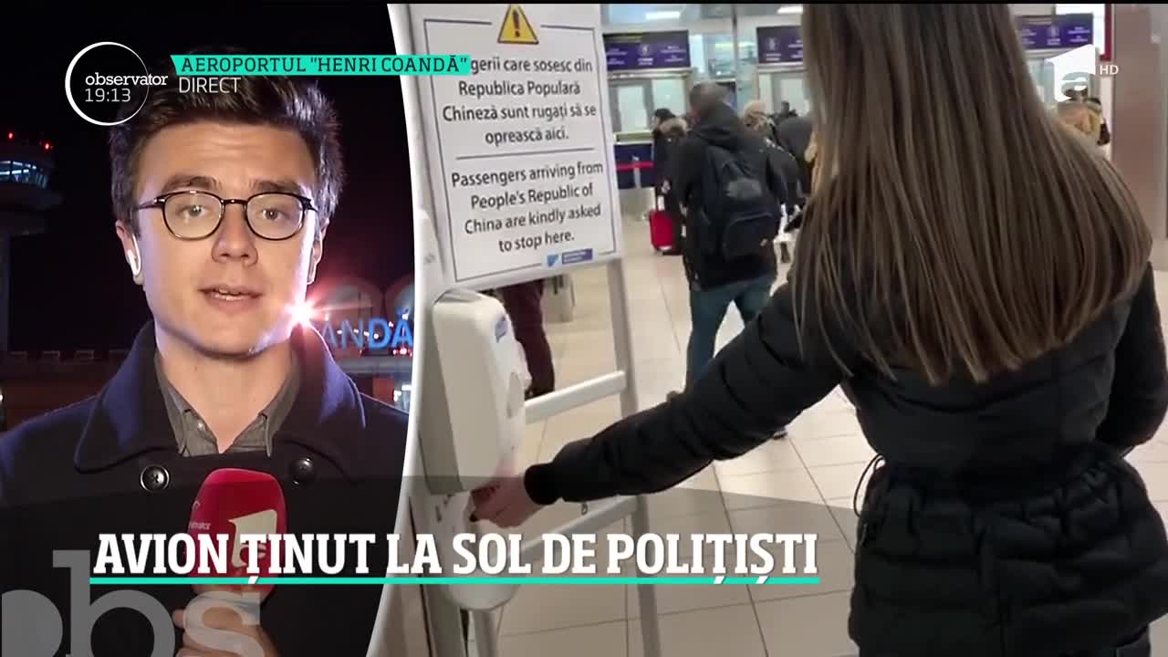 Poliţiştii de frontieră au oprit un zbor, după ce au aflat că la bord se află un individ fără drept de a intra &icirc;n Rom&acirc;nia