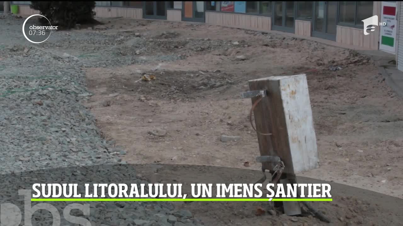Sudul litoralului rom&acirc;nesc, un imens șantier