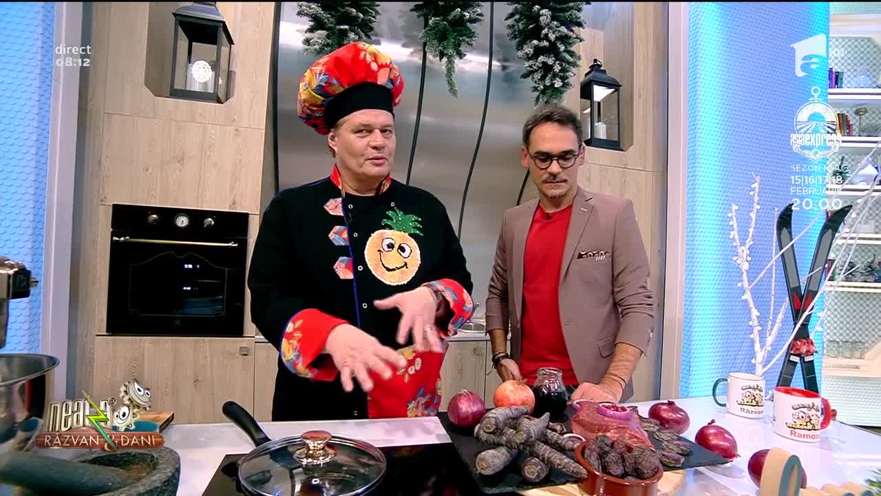 Neatza cu Răzvan și Dani. Reţeta zilei: Văcuţă cu rodii