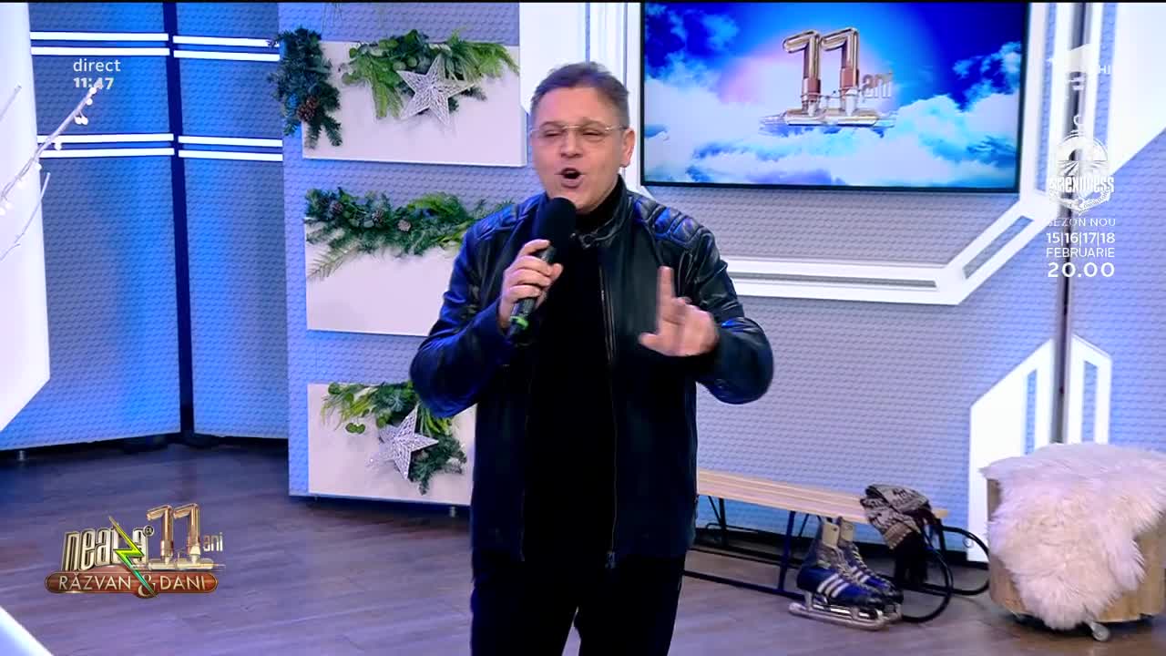 Neatza cu Răzvan şi Dani. Ovidiu Komornyk c&acirc;ntă piesa "Ochii tăi vorbesc"