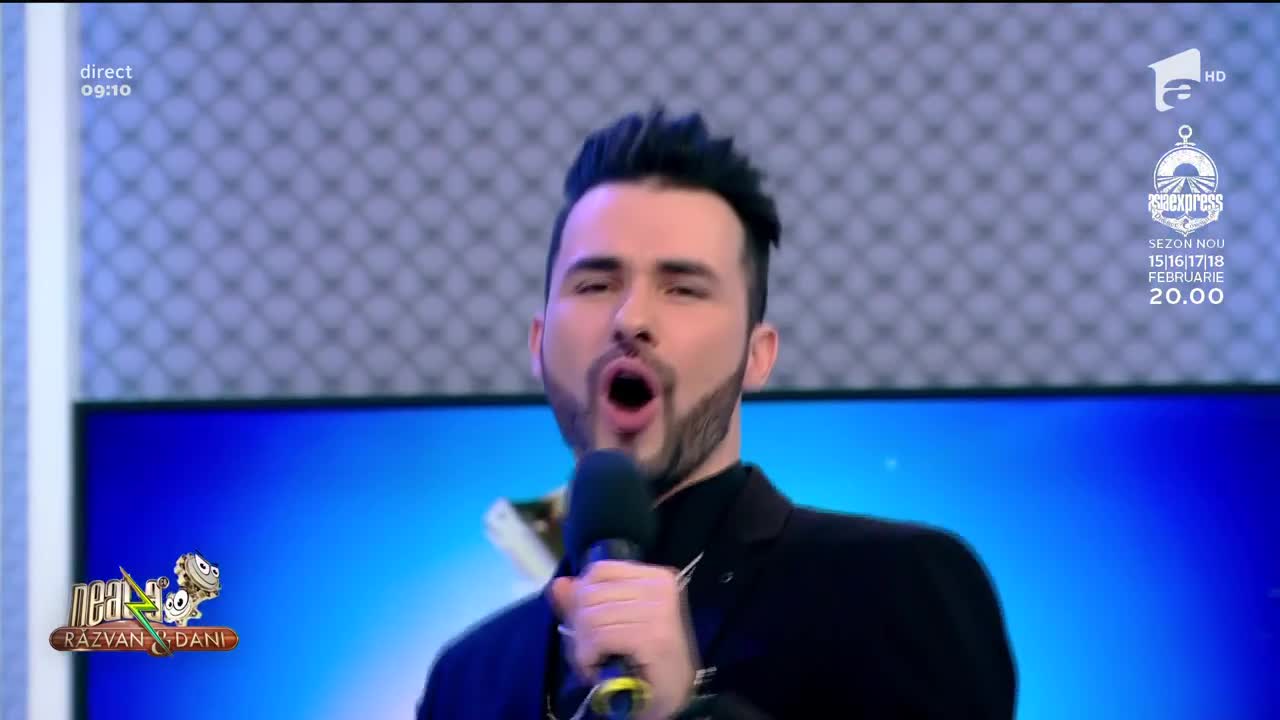 Maxim Zavidia c&acirc;ntă la Neatza melodia "Take Control"