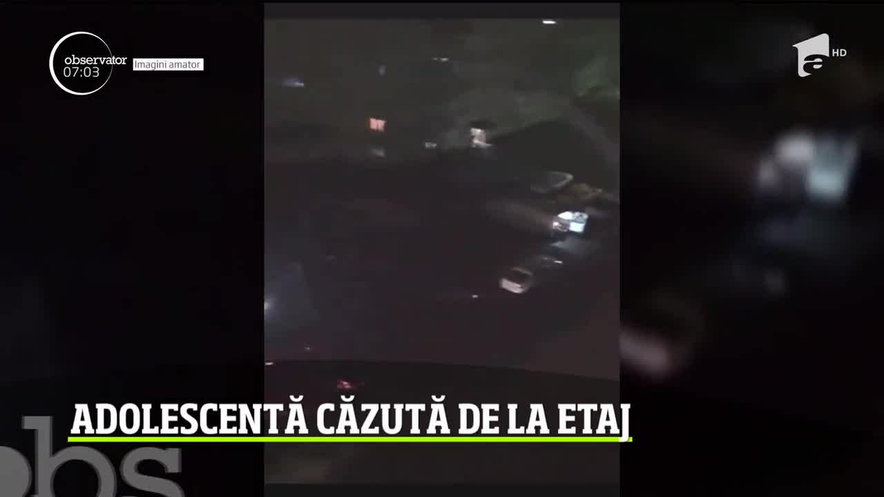 O adolescentă de 16 ani din R&acirc;mnicu V&acirc;lcea a căzut &icirc;n gol de la etajul patru al blocului &icirc;n care locuia