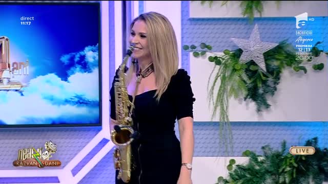 Doina Sax și Dj Cristian Thomson, show muzical la Neatza cu Răzvan și Dani!