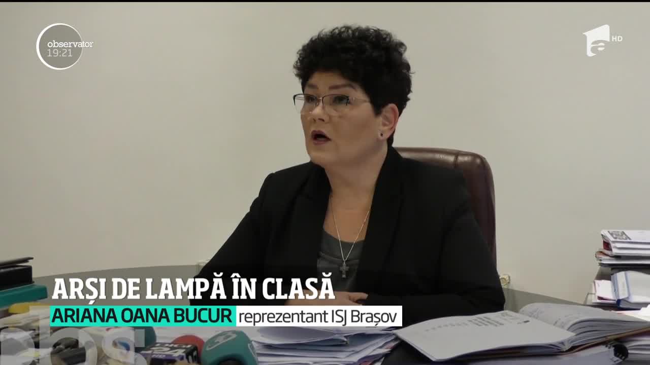 20 de elevi au suferit arsuri la ochi şi pe faţă din cauza unei lămpi cu ultraviolete &icirc;ntr-o şcoală din Braşov