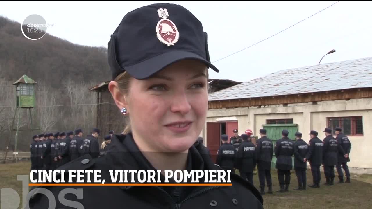 Pentru prima dată &icirc;n istorie, la Şcoala de Subofiţeri Pompieri din Prahova, au fost admise şi cinci femei