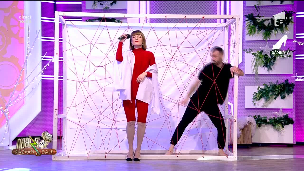 Alexandra Ungureanu și-a adus "G&acirc;ndurile" la Neatza cu Răzvan și Dani!