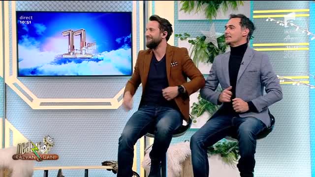 Campionat de mimia, la Neatza cu Răzvan și Dani: Costel & Vio vs. Dani Oțil & Răzvan Simion