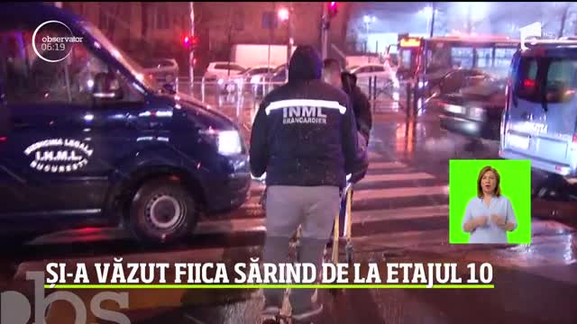 O t&acirc;nără din Capitală s-a aruncat de la etajul 10 de dorul tatălui