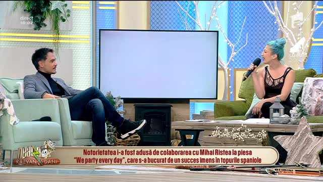 Miss Lu, super colaj la Neatza cu Răzvan și Dani!