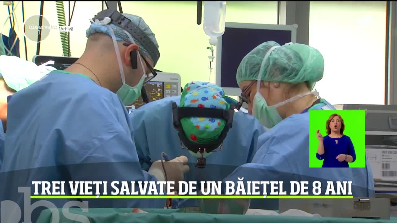 Trei vieți salvate de un băiețel de opt ani