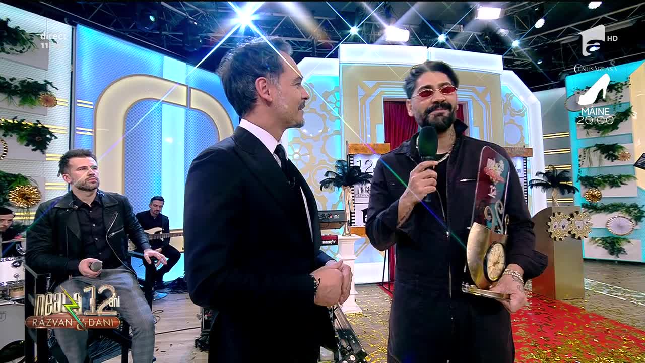 12 ani de Neatza cu Răzvan şi Dani! Imagini de la prima apariţie a lui Connect-R &icirc;n platoul matinalilor!
