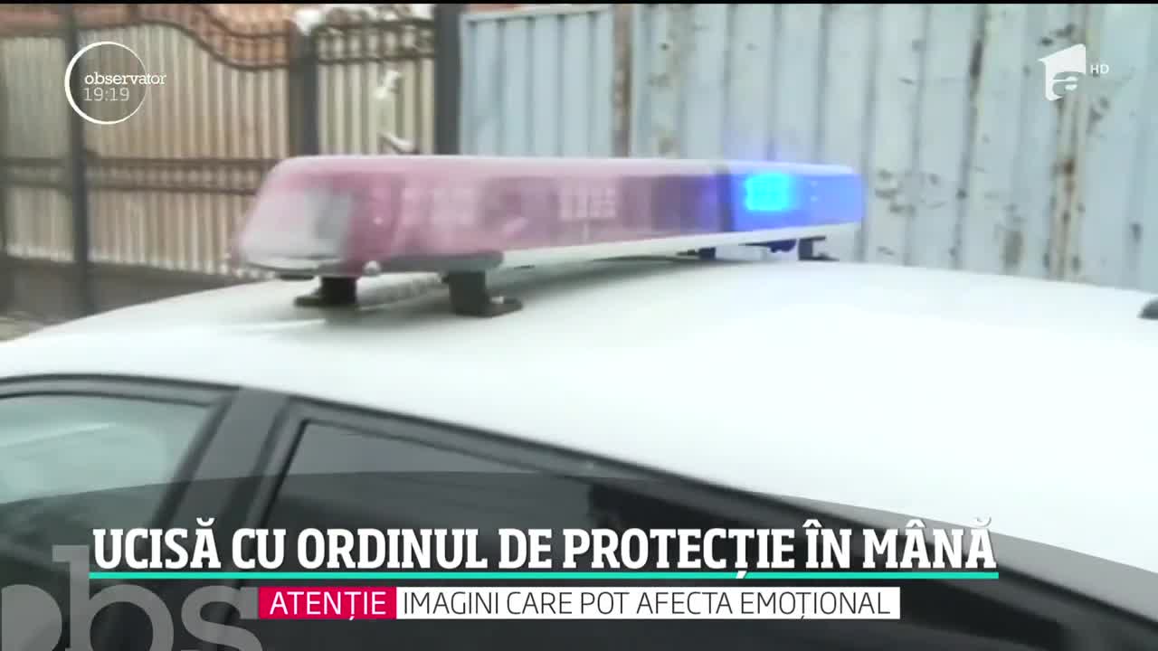 O femeie a fost ucisă de soț, chiar dacă avea ordin de protecție
