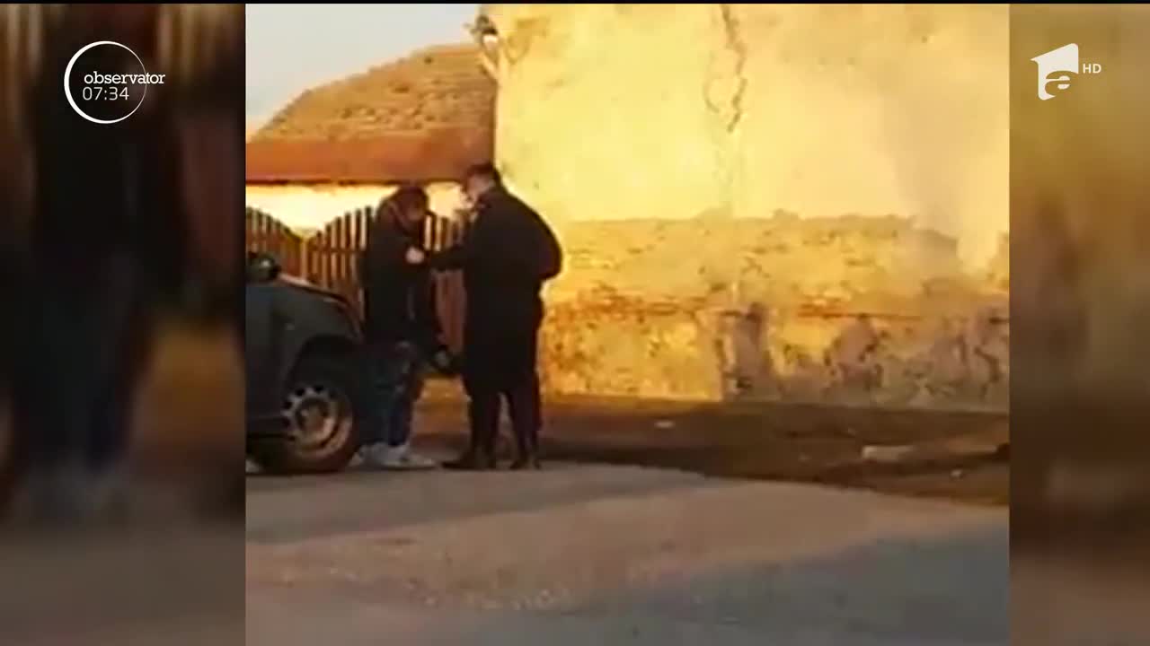 Un poliţist de frontieră a scăpat printre degete un individ băut şi pus pe farse, pe care &icirc;ncerca să-l imobilizeze