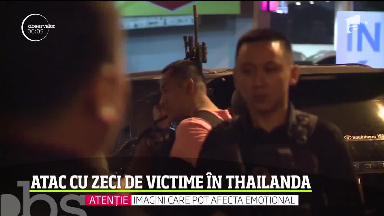 Atac cu zeci de victime &icirc;n Thailanda
