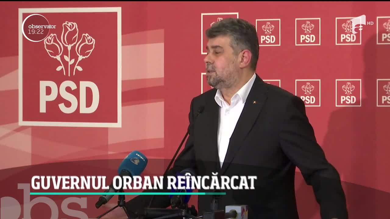 Ludovic Orban forţează anticipatele cu aceeaşi garnitură de miniştri