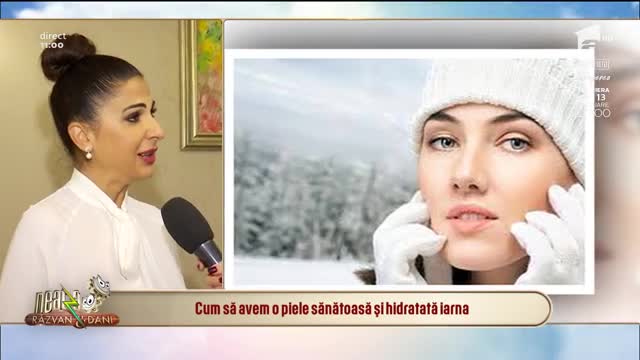 Neatza cu Răzvan și Dani. Cum să avem o piele sănătoasă și hidratată iarna