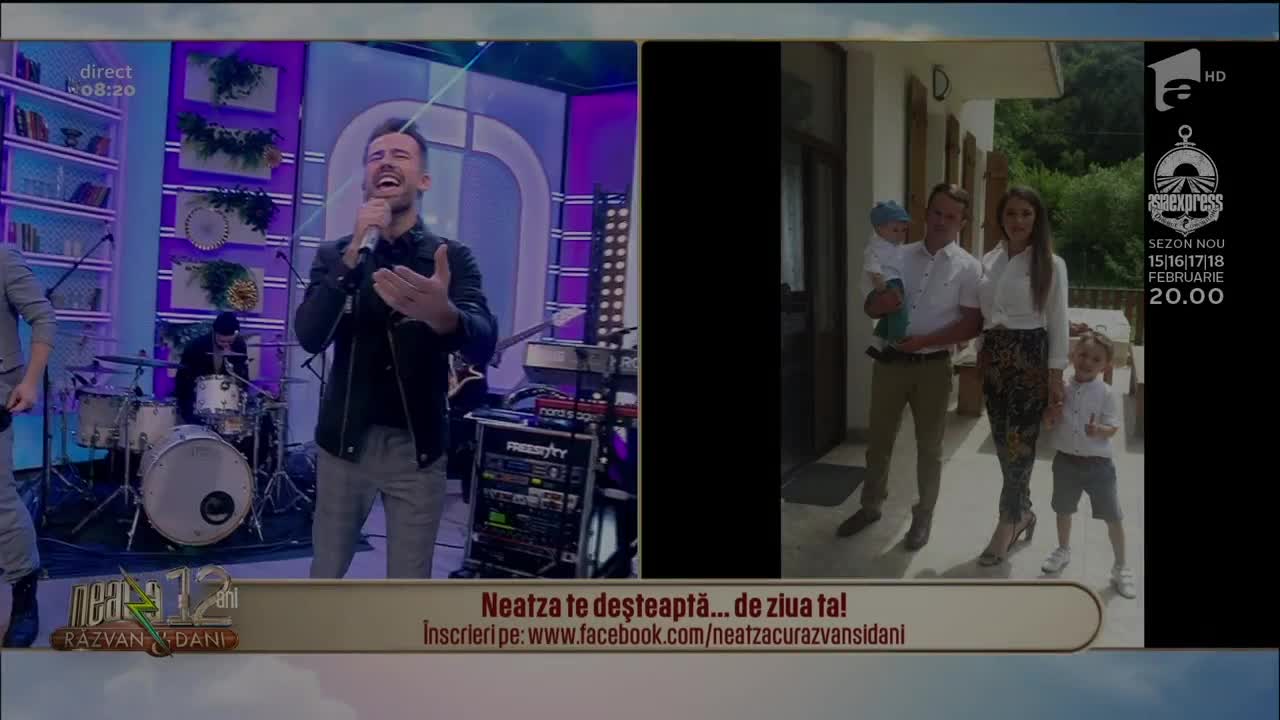 Neatza cu Răzvan și Dani. Florin Ristei c&acirc;ntă piesa Don't stop me now