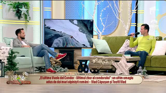 Neatza cu Răzvan și Dani. Rută nouă de cățărat &icirc;n America de Sud, dedicată regretatului alpinist arădean Zsolt Torok: Este o zonă puțin umblată de alpiniști