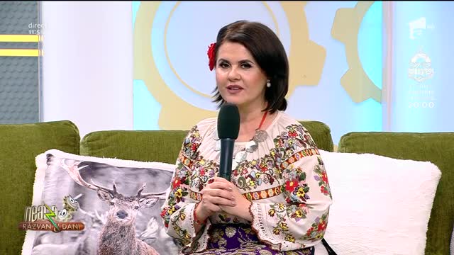 Neatza cu Răzvan și Dani. Niculina Stoican c&acirc;ntă piesa Dorule, de unde vii?