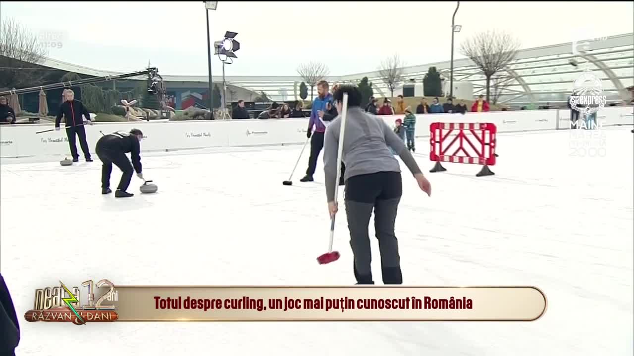 Neatza cu Răzvan și Dani. Totul despre curling. Cea mai simpla descriere a jocului