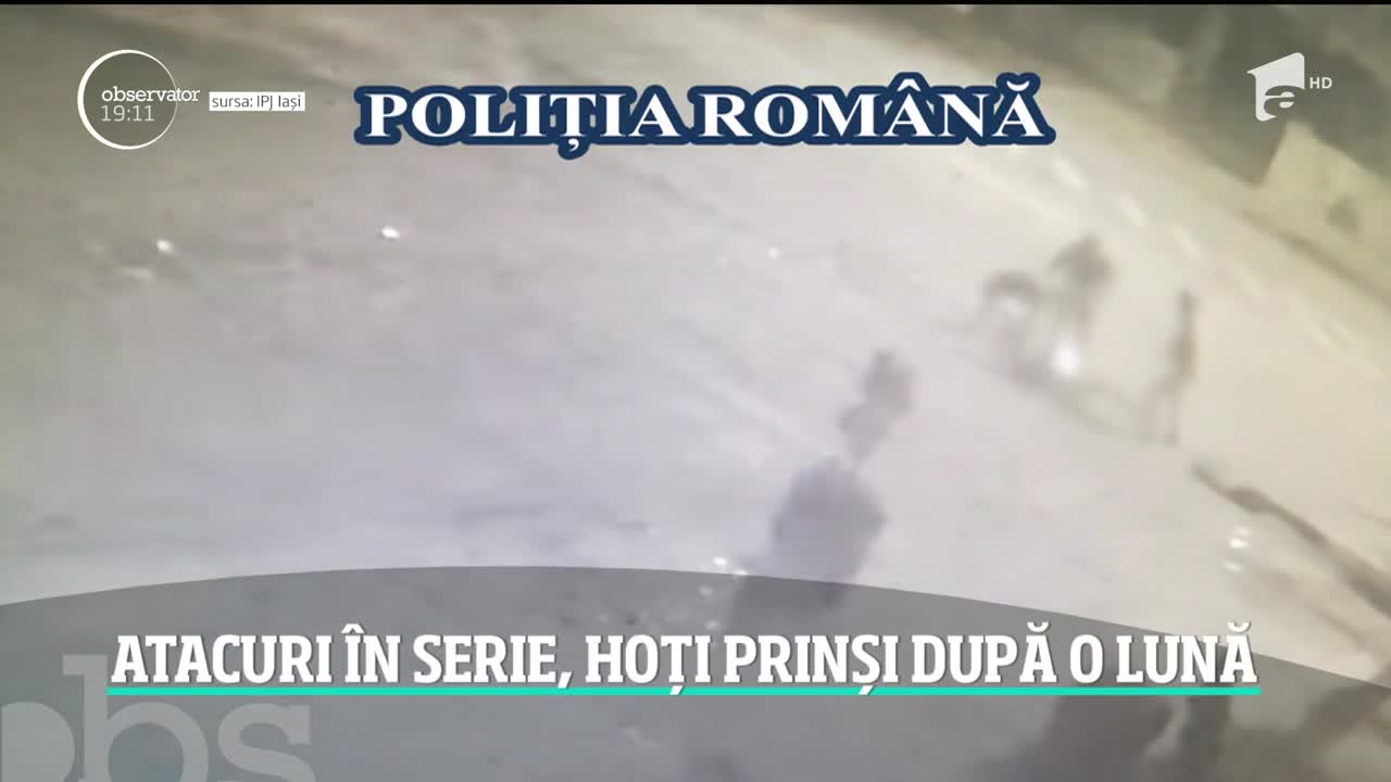 Trei tineri din Iaşi au jefuit mai mulţi oameni printr-o violenţă extremă
