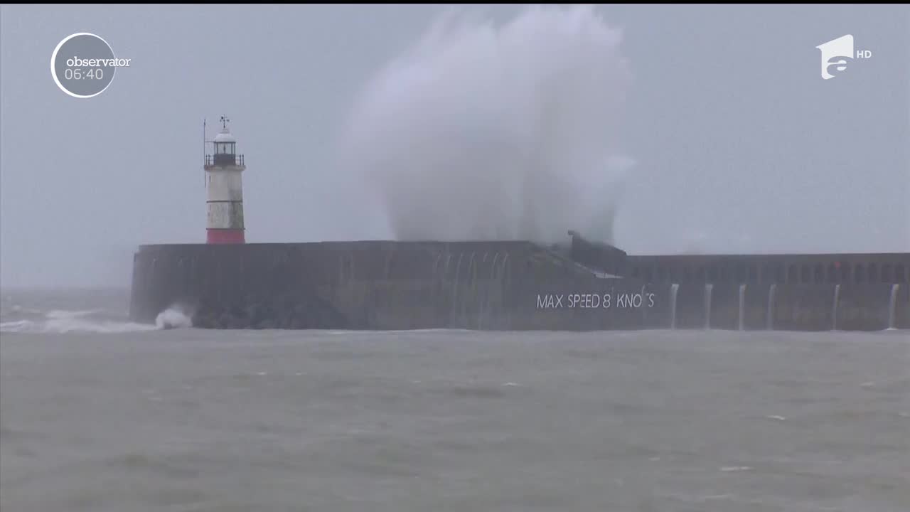 Furtuna Dennis face prăpăd &icirc;n vestul Europei