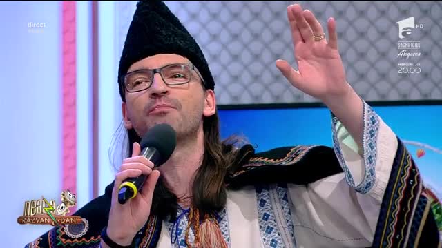 Florin Vasilică și Grupul Teleormanul c&acirc;ntă, la Neatza cu Răzvan și Dani, melodia "Potpuriu"