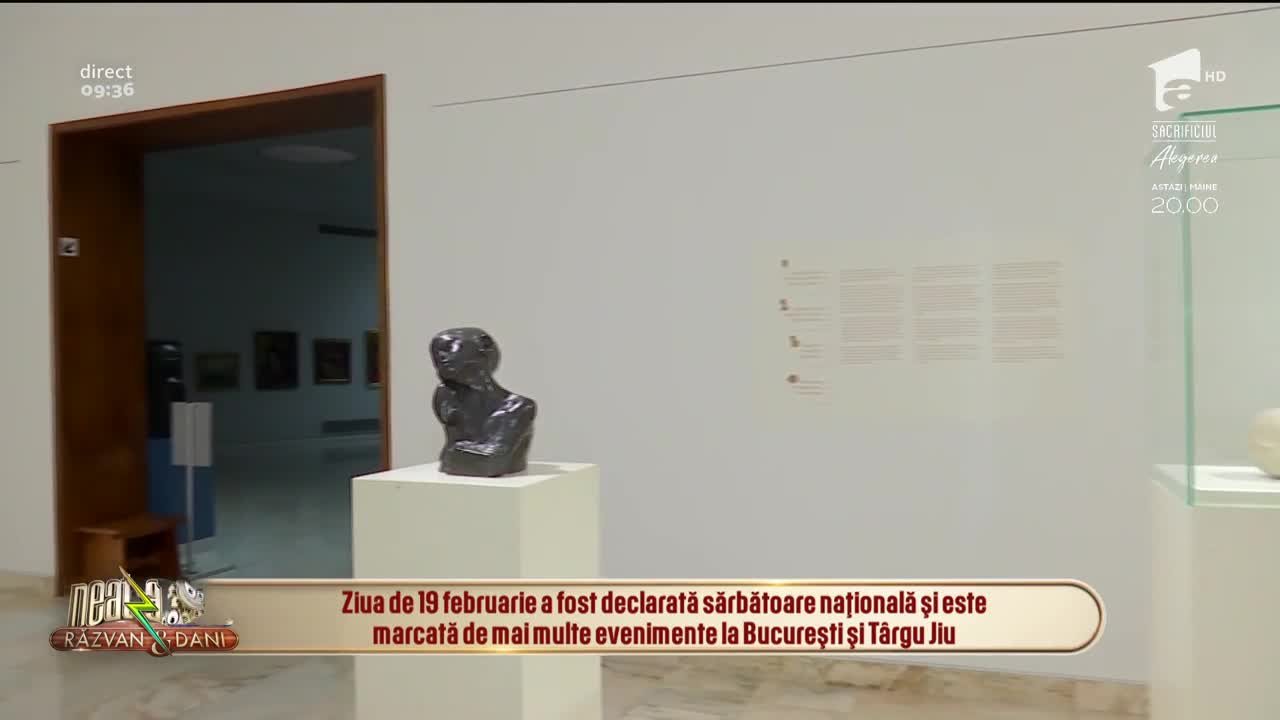 Neatza cu Răzvan și Dani. 144 de ani de la naşterea sculptorului Constantin Br&acirc;ncuşi
