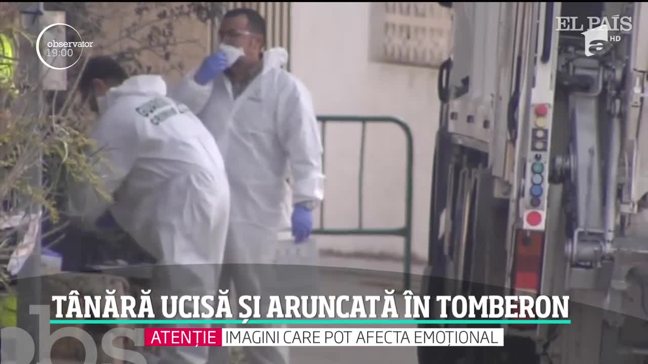 Rom&acirc;ncă ucisă şi aruncată &icirc;ntr-un tomberon de iubitul ei, un cetăţean olandez