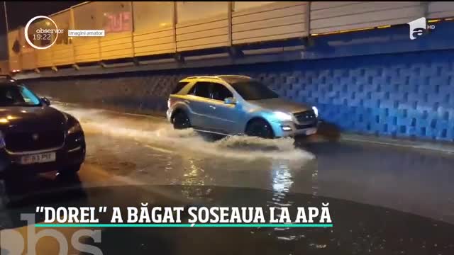Şoseaua Pipera, inundată după ce s-au făcut lucrări de modernizare