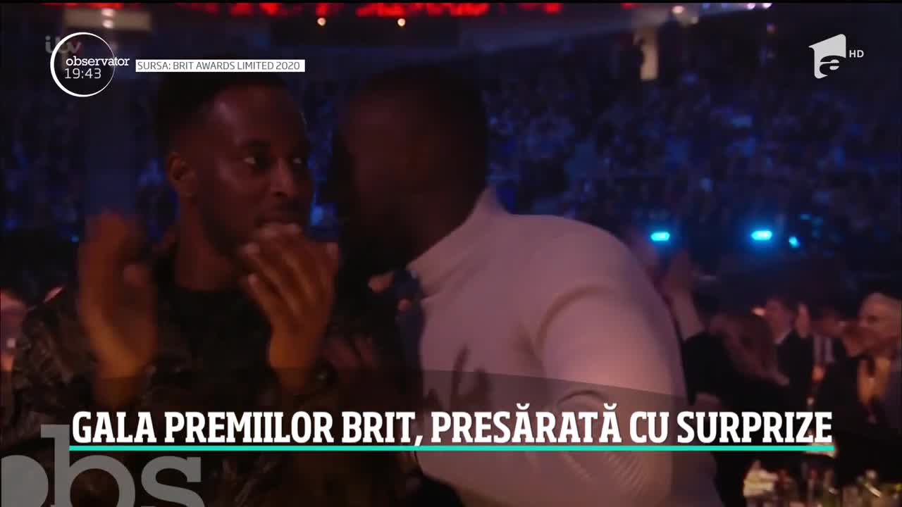Gala Brit Awards, presărată cu surprize. Cine a fost desemnat marele c&acirc;ştigător