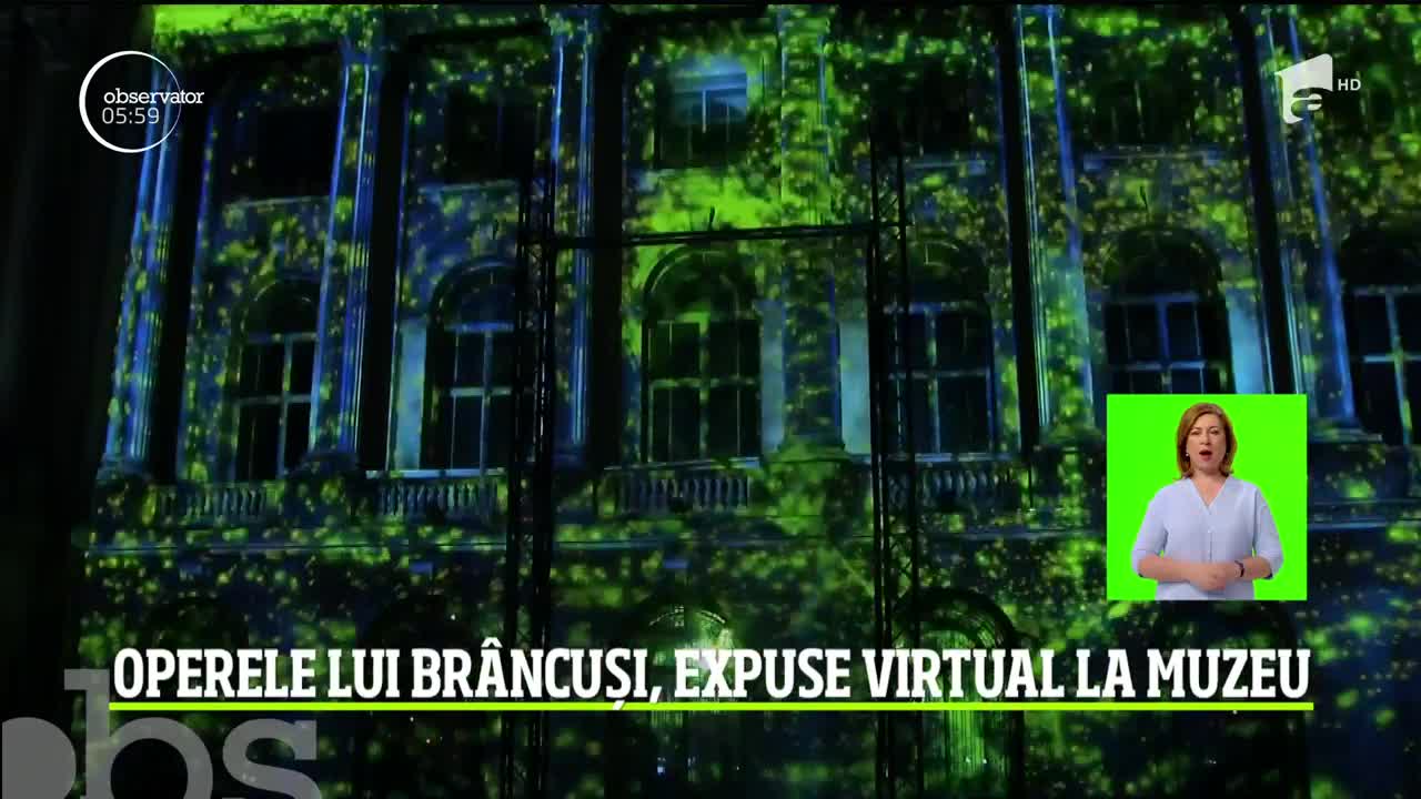 Operele lui Constantin Br&acirc;ncuși, expuse virtual la muzeu