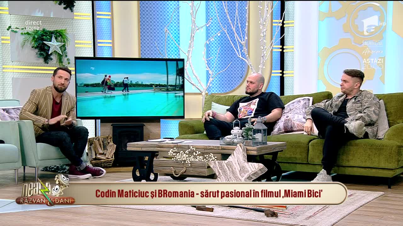 Codin Maticiuc și BRomania, aventuri &icirc;n Miami Bici! S-au sărutat pe gură!