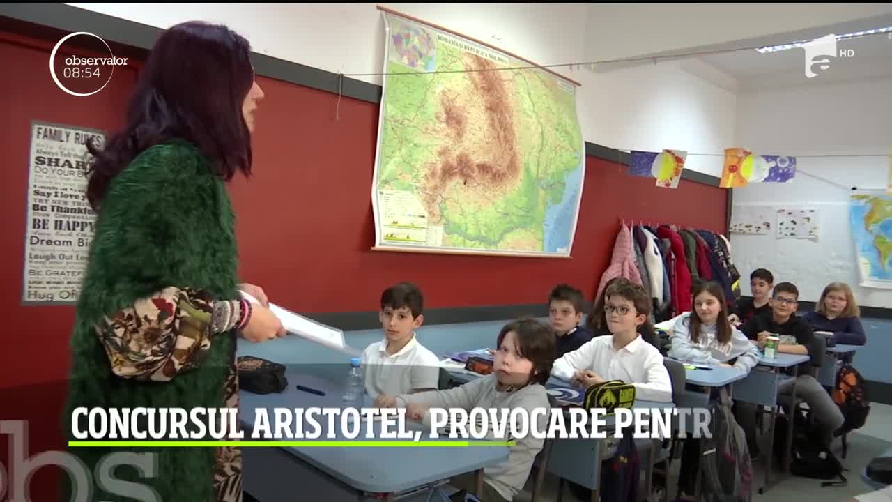 Concursul Național Interdisciplinar Aristotel, provocare pentru elevi