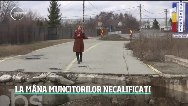 Rom&acirc;nia, la m&acirc;na muncitorilor necalificaţi