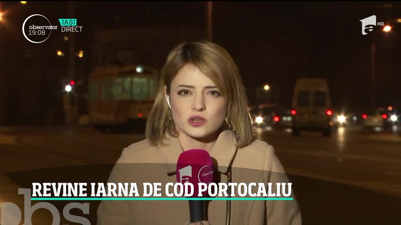 &Icirc;n prag de primăvară, se &icirc;ntoarce iarna de cod portocaliu. V&acirc;ntul va pune stăp&acirc;nire pe toată țara