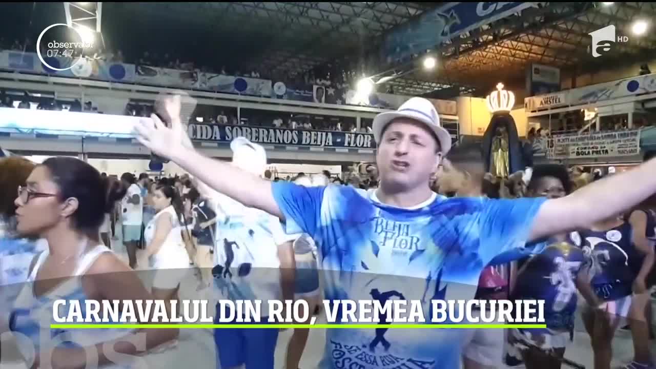 A &icirc;nceput Carnavalul de Rio. &Icirc;n mai multe cartiere ale oraşului au avut loc uriaşe petreceri de stradă
