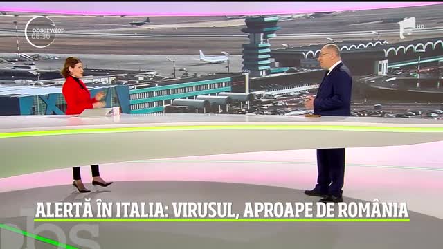 Nou focar de coronavirus &icirc;n Italia, ce măsuri se iau la Aeroportului Otopeni
