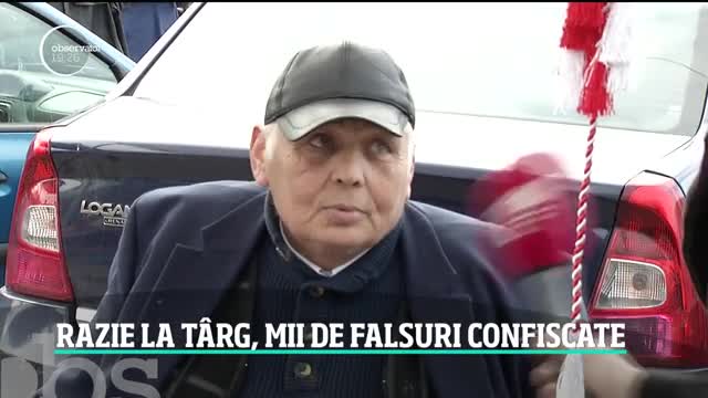 Razie la cel mai mare t&acirc;rg din Bucureşti, mii de falsuri confiscate