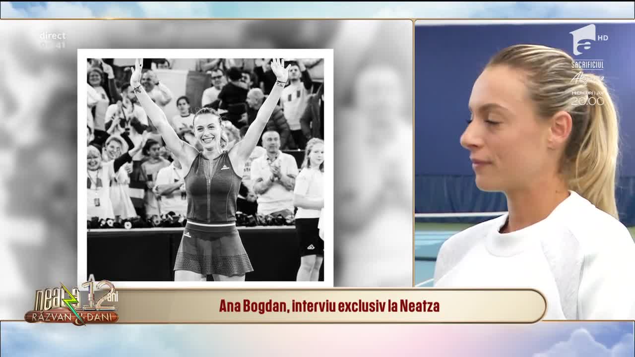 Neatza cu Răzvan și Dani. Ana Bogdan, liderul echipei Naționale de Tenis din Rom&acirc;nia: Sper să avem un rezultat bun la Fed Cup