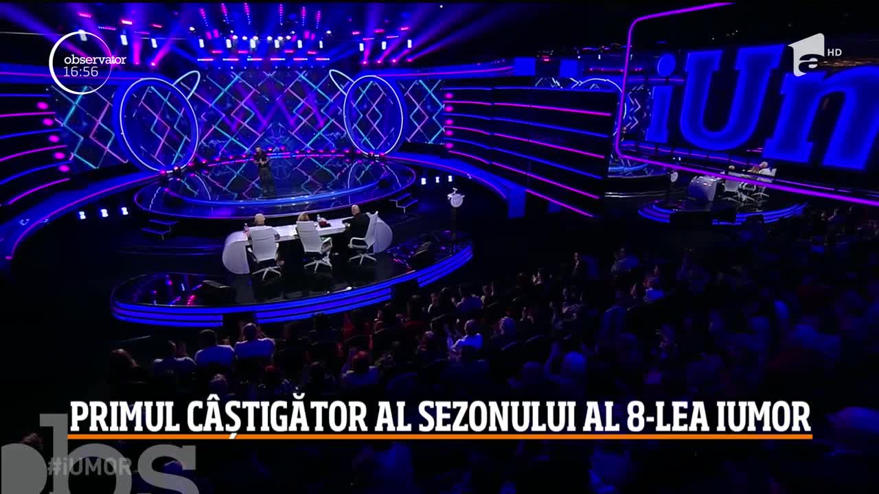 Anghel Constantin a c&acirc;ştigat prima ediţie din sezonul al optulea al emisiunii "iUmor"!