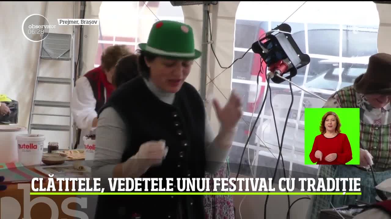 Clătitele, vedetele unui festival cu tradiție de l&acirc;ngă Braşov