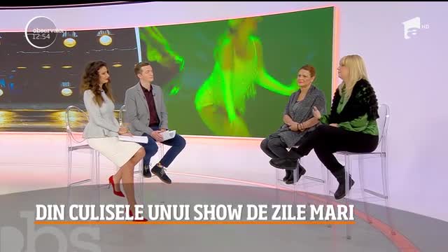 Br&acirc;ndusa Novac şi Maria Buză, detalii din culisele spectacolului de poveste &bdquo;Regatul Cascadelor&rdquo;