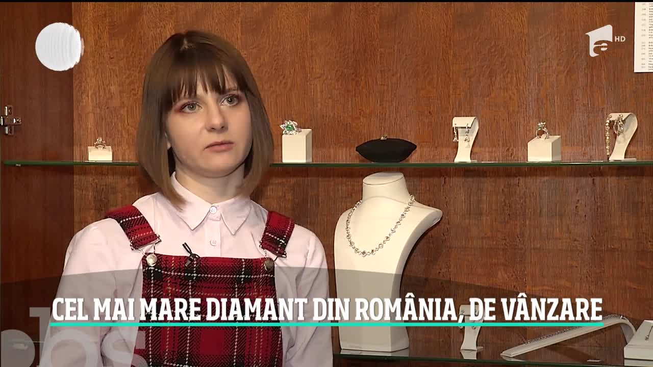 Cel mai mare diamant din Rom&acirc;nia este scos la v&acirc;nzare cu o sumă ameţitoare