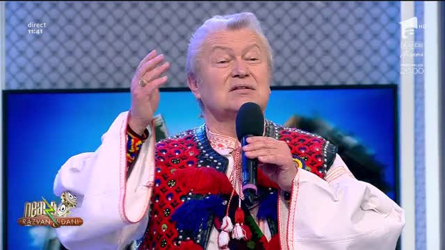 Neatza cu Răzvan și Dani. Gheorghe Turda c&acirc;ntă piesa Tropotita din Săp&acirc;nța