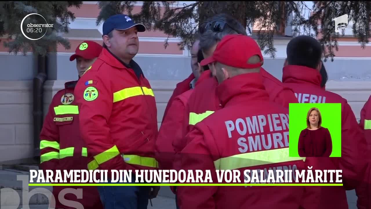 Paramedicii din Hunedoara, protest din cauza salariilor prea mici. Județul riscă să răm&acirc;nă fără echipaje de prim-ajutor