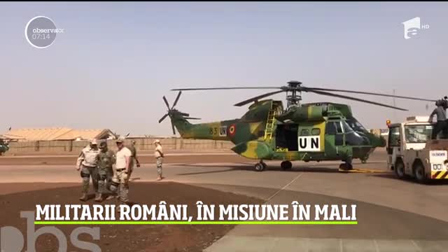 Militarii rom&acirc;ni, &icirc;n misiune &icirc;n Mali